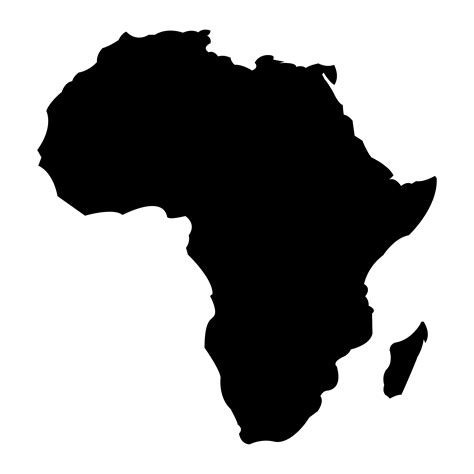 africa map vector art
